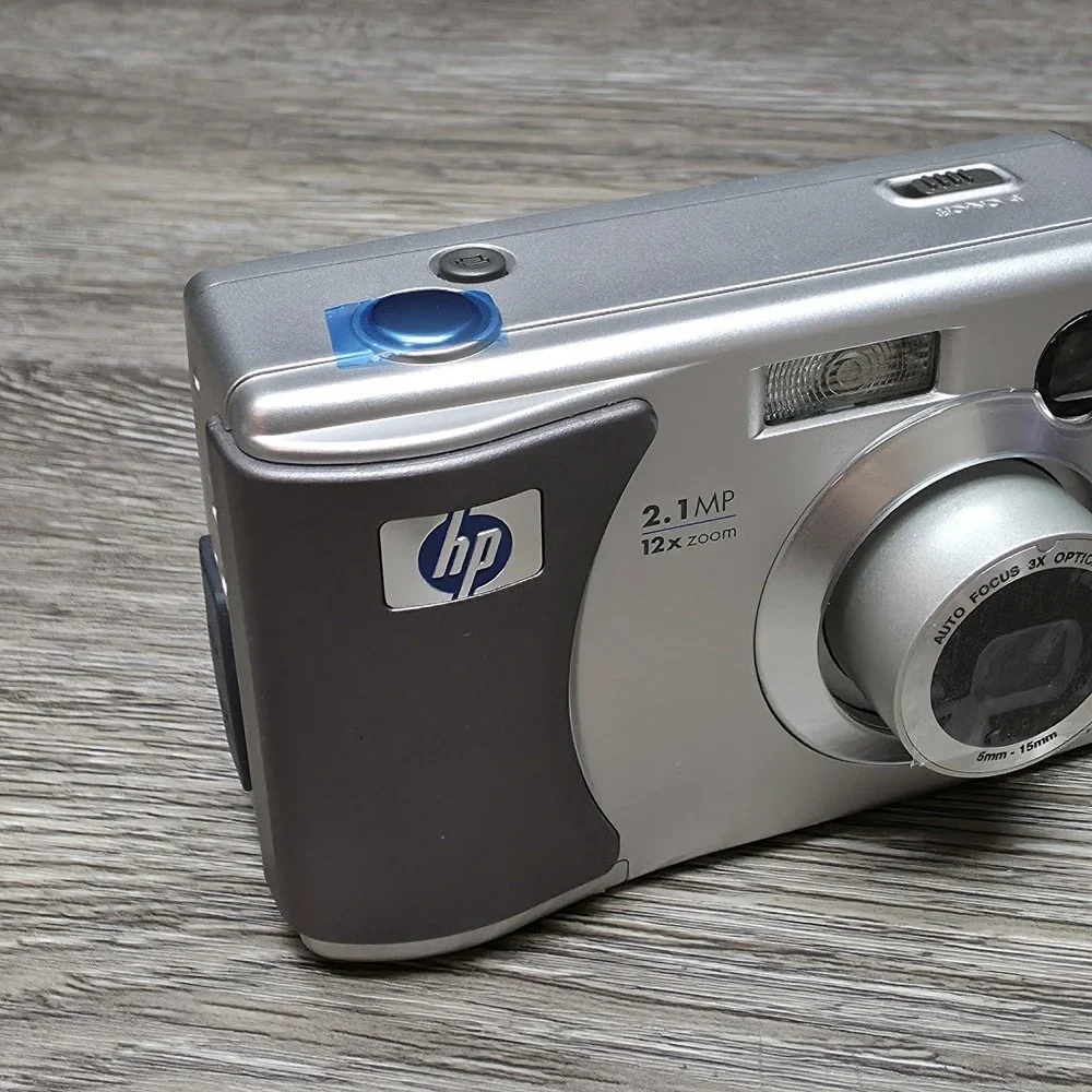 HP Digital Camera Photosmart 635 2.1MP Silver Tested